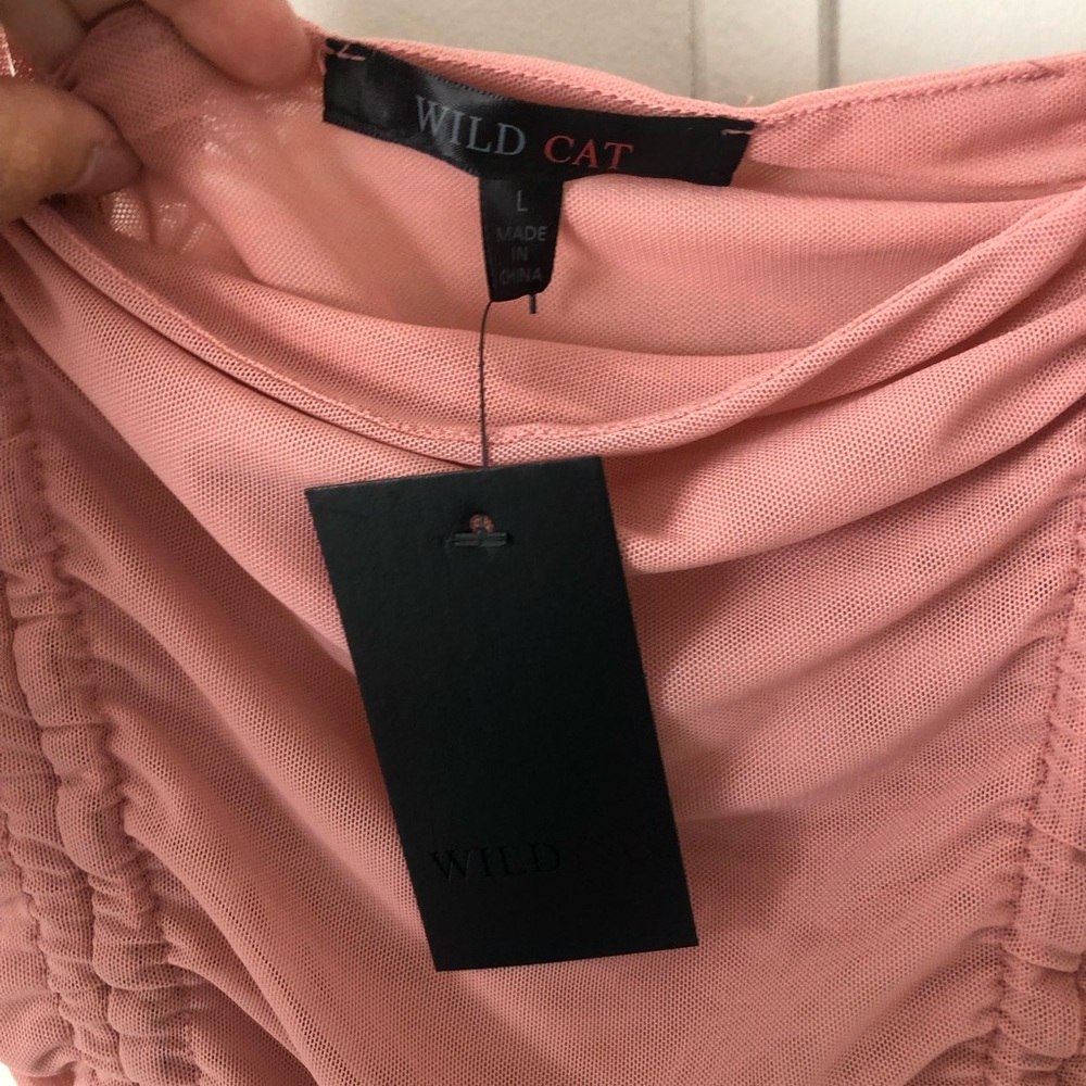 Body Pink Ruffled Body Suit - Picture 6 of 6